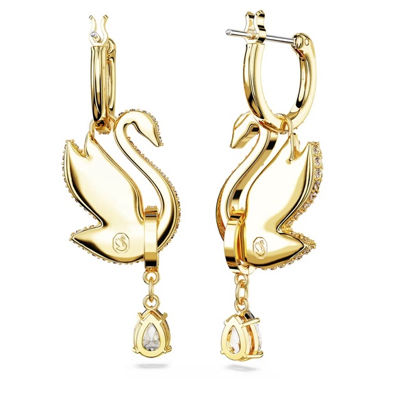 SWAROVSKI - Swan Drop Earrings - Picture 4 of 4